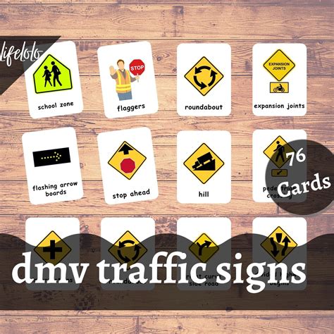 USA Traffic Signs Road Signs Test Flash Cards DMV Permit - Etsy | Usa ...