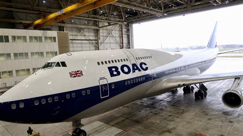 BRITISH AIRWAYS ️ | BOAC BA Boeing 747 Retro livery | 2019 - Mathew Parr