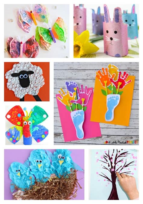 Easy Spring Crafts for Kids - Arty Crafty Kids