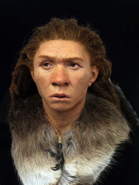 Faces re-created of ancient Europeans including Neanderthal woman and ...