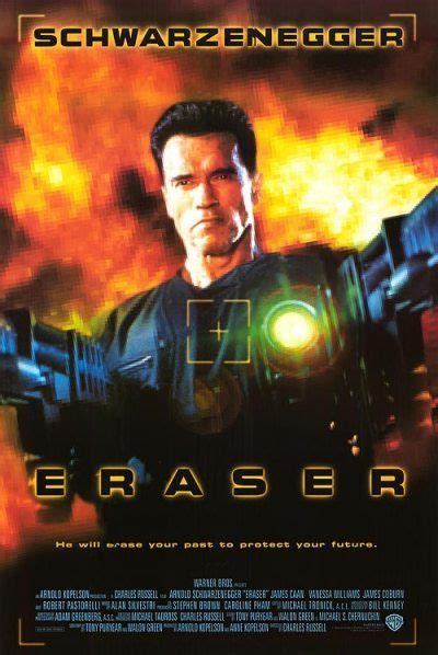 ERASER- 1996 - Orig 27x40 Movie Poster - ARNOLD SCHWARZENEGGER - Rare ...