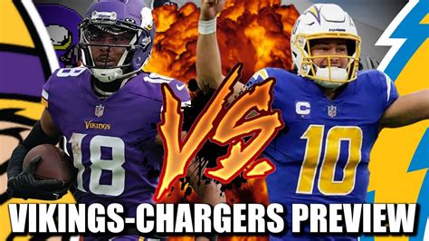 VIKINGS-CHARGERS PREVIEW: 10 Keys to Victory! - YouTube