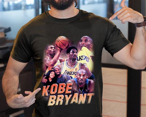 Kobe Bryant Legend Basketball Vintage 90s T-Shirt, Kobe Bryant Tribute Vintage T Shirt ...