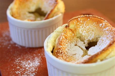 Warm Lemon Souffle