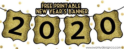 Happy-New-Year-Banner-Free-Printable - Swanky Design Co.