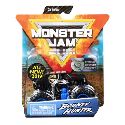 Monster Jam, Official Bounty Hunter Monster Truck, Arena Favorites ...