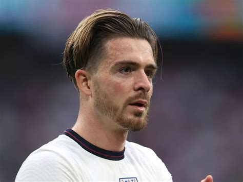 Grealish Hair Down Jack Grealish England Midfielder Prepared For ...