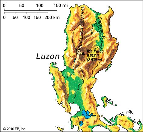 Luzon | Philippines, Map, Location, Physical Features, & Economy | Britannica