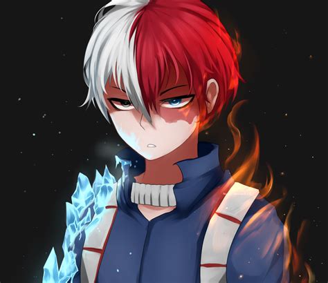 Download Shoto Todoroki Anime My Hero Academia HD Wallpaper by NquestionmarkCK