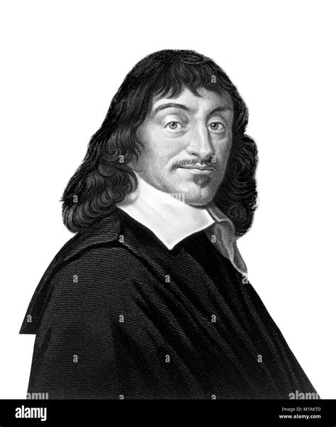 Descartes. Portrait of the French philosopher Rene Descartes Stock Photo: 176631181 - Alamy