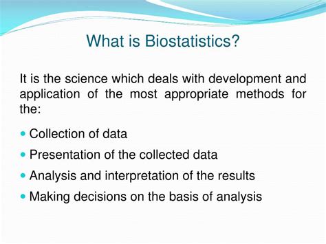 data presentation biostatistics ppt