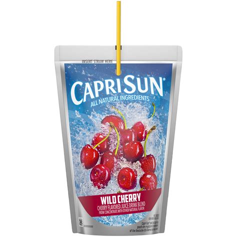 Capri Sun Nutrition Facts Wild Cherry | Besto Blog