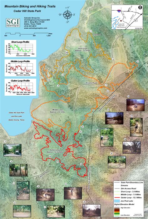 Cedar Hill State Park Map – The World Map