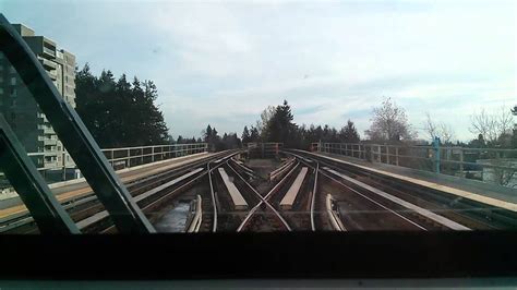 Vancouver SkyTrain track maintenance at Metrotown Station - YouTube