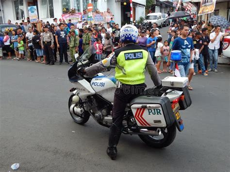 Indonesia Police Officers are on Duties among the Crowds Editorial Photo - Image of crisis ...