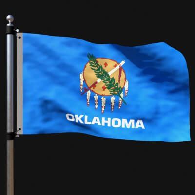 Flag of Oklahoma - 3D Model by ERTAN ZORLU