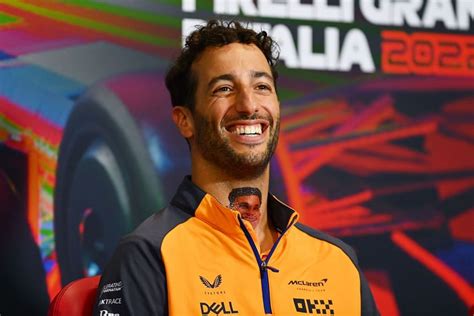 Daniel Ricciardo gets Lando Norris face's tattoo on his neck