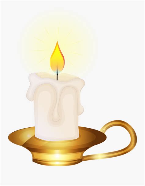 Transparent Candlelight Clipart - Candle Clip Art , Free Transparent Clipart - ClipartKey