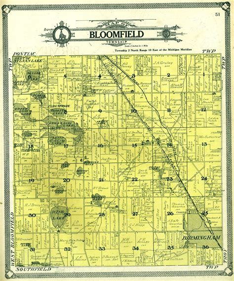 1908-02N-10E-Bloomfield-Township – Oakland History Center at Pine Grove