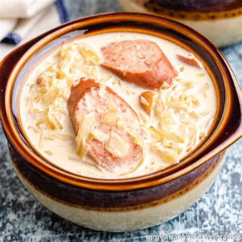 Sausage Sauerkraut Soup