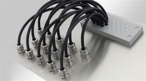 Cable Entry Plates for Cables without Connectors | icotek