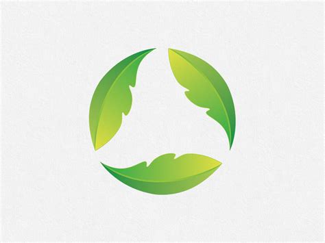 Green Leaf Circle Logo - LogoDix