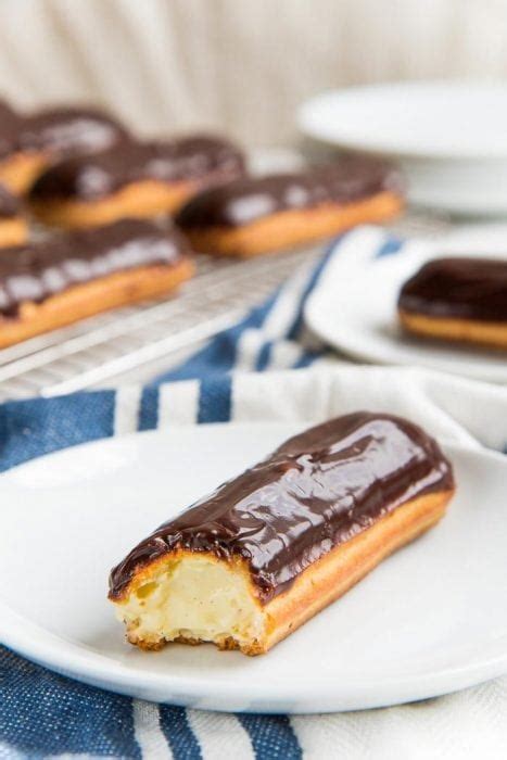 Perfect Classic Chocolate Eclairs (Foolproof Recipe) - The Flavor Bender