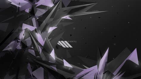 Black Geometric Wallpaper