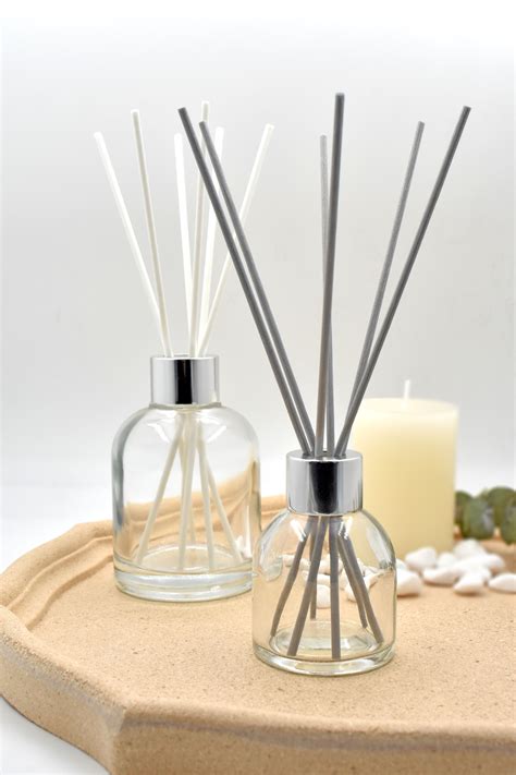 50ML decorative glass bottle reed diffuser with rattan, High Quality ...