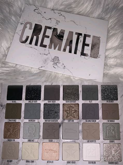 Jeffree Star cremated palette