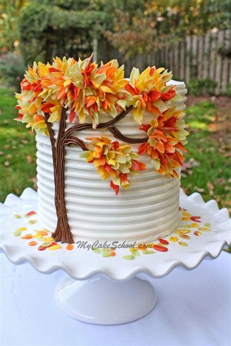 5 MUST See Fall Birthday Cakes For You To Recreate!