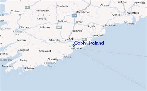 Cobh Ireland Map