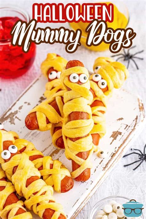 Halloween Mummy Dogs - The Country Cook