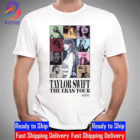 Taylor Swift The Eras Tour 2023 Unisex T-Shirt - Byztee