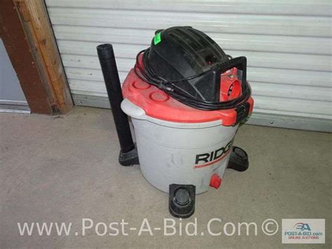 Ridgid Shop Vac, 16 - Elsenpeter Auctions & Real Estate, Inc. dba Post ...