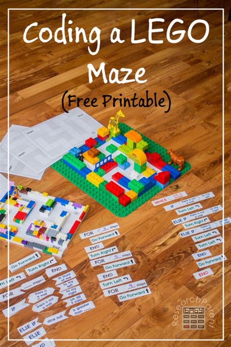 Coding a LEGO Maze - BigDIYIdeas.com