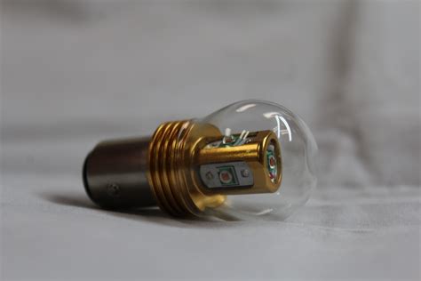 1157 LED Bulb replacement (Amber) for your taillight and turn signal. One bulb – RedLine ...