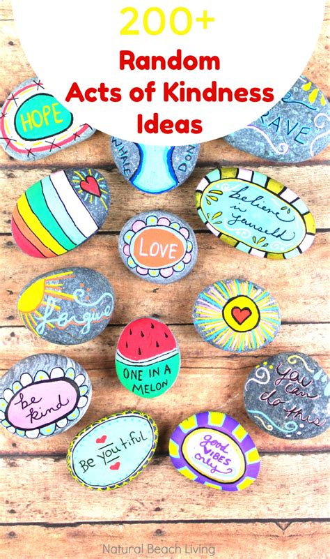 30 Random Acts of Kindness Ideas for Kids - Natural Beach Living