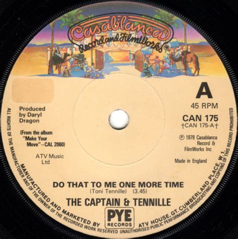 Captain And Tennille - Do That To Me One More Time (Vinyl, 7", 45 RPM ...