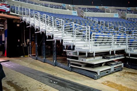 The Customization of Telescopic Seating Risers - StageRight Sports & Entertainment
