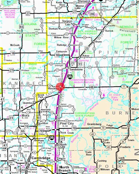 Highway 61 Minnesota Map | secretmuseum