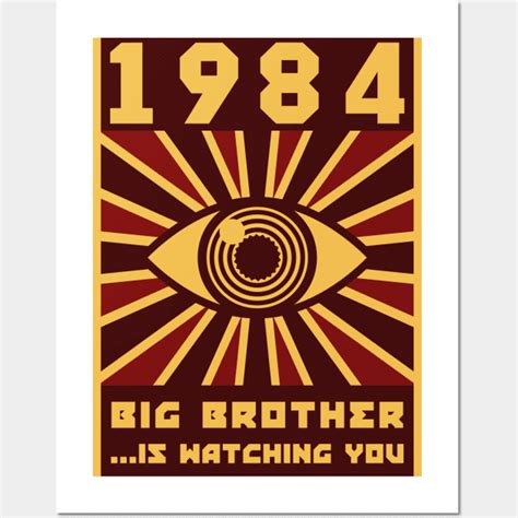 Big brother - 1984 - Posters and Art Prints | TeePublic