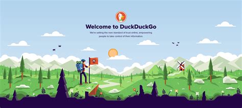 DuckDuckGo: Banner Illustrations — Matt Anderson Design & Illustration