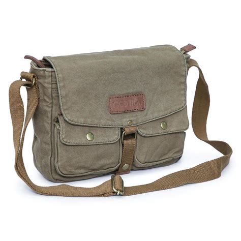 Canvas Messenger Bags #30624 - Gootium