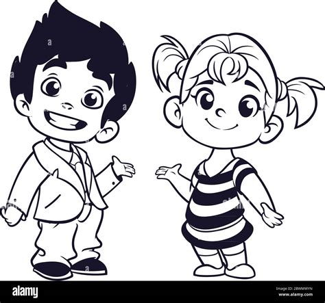 Top 129 + Cartoon boy and girl drawing - Delhiteluguacademy.com