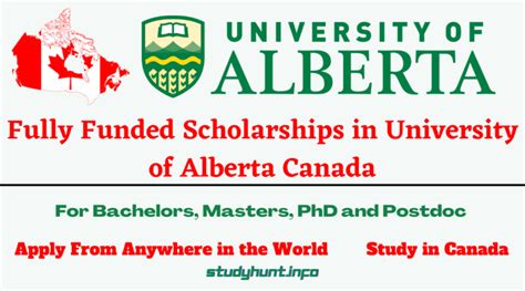 University of Alberta Scholarships in Canada 2021 - StudyHunt