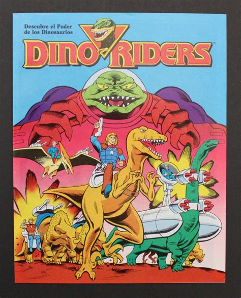 1988 Dino Riders MINI-COMIC spanish Version Tyco / Comansi Original ...