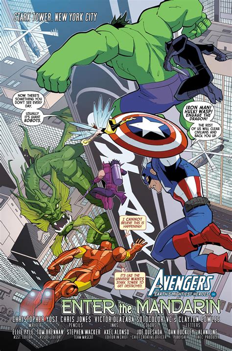 Read online Marvel Universe Avengers Earth's Mightiest Heroes comic - Issue #1