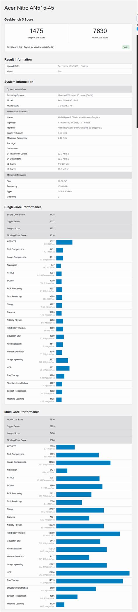 AMD Ryzen 7 5800H Benchmark: Leaks Claim It's 35% Faster Than 7 4800H ...