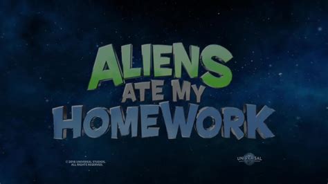 Aliens Ate My Homework (2018) - Trailer | IMDb